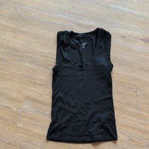 a new day Black Scoop Neck Tank Top